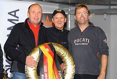 Siegerteam. Georg Goda, Wolfgang Kaufmann & Martin Schl�ter