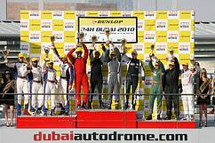 Siegerehrung 24h Dubai 2010